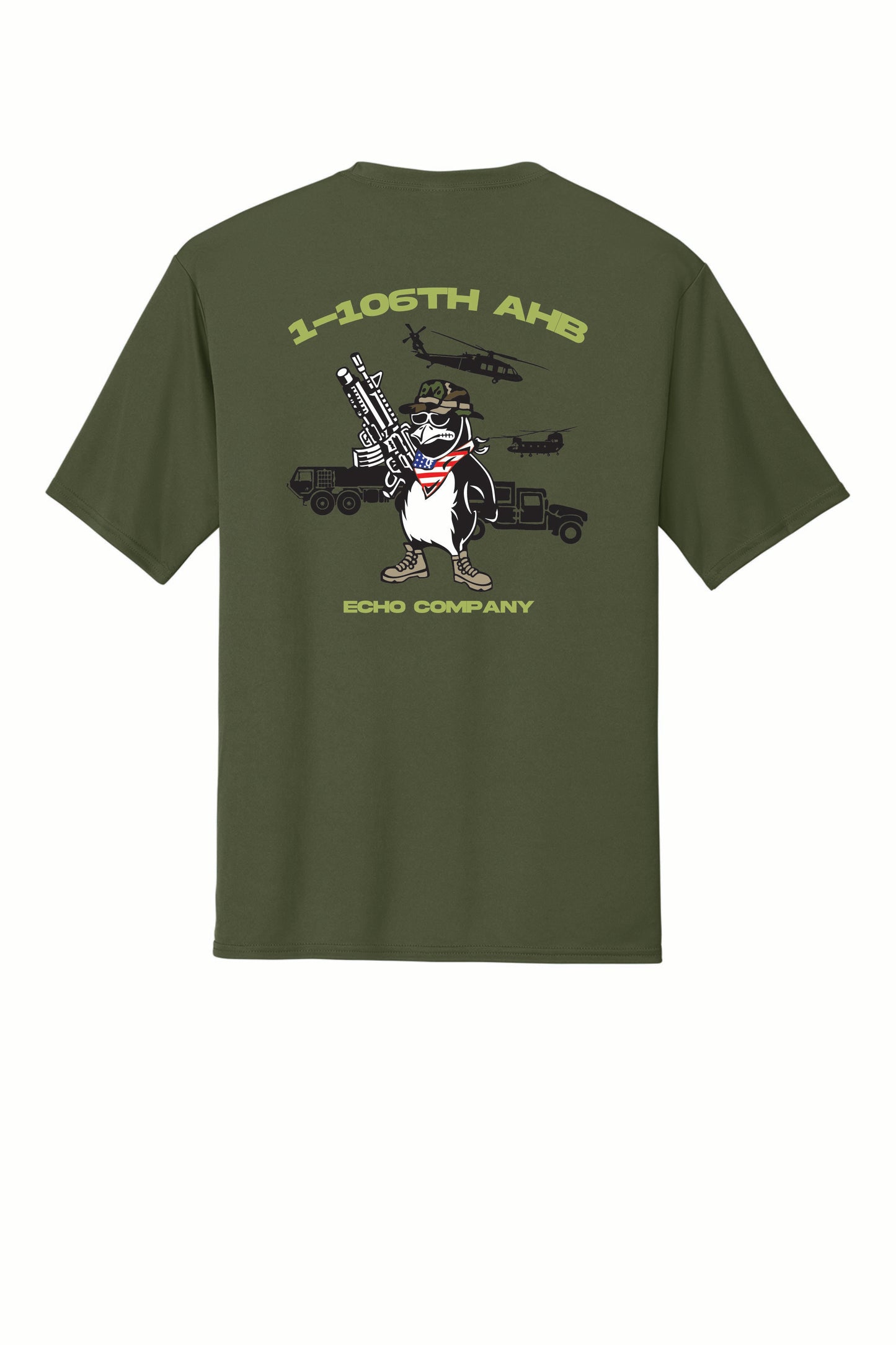 1-106th AHB Echo Company T-Shirt