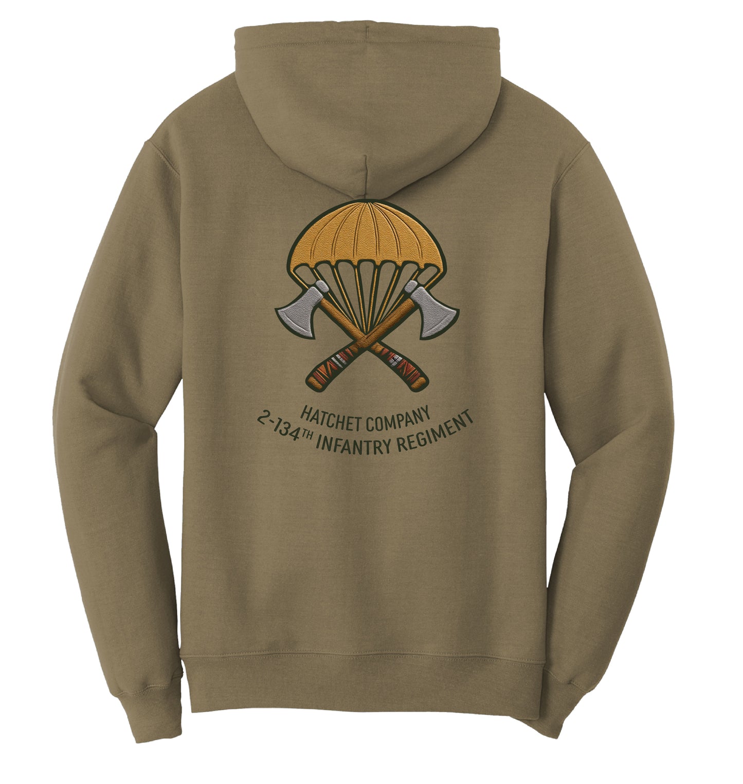 2-134th Infantry Hatchet Co Sweatshirts