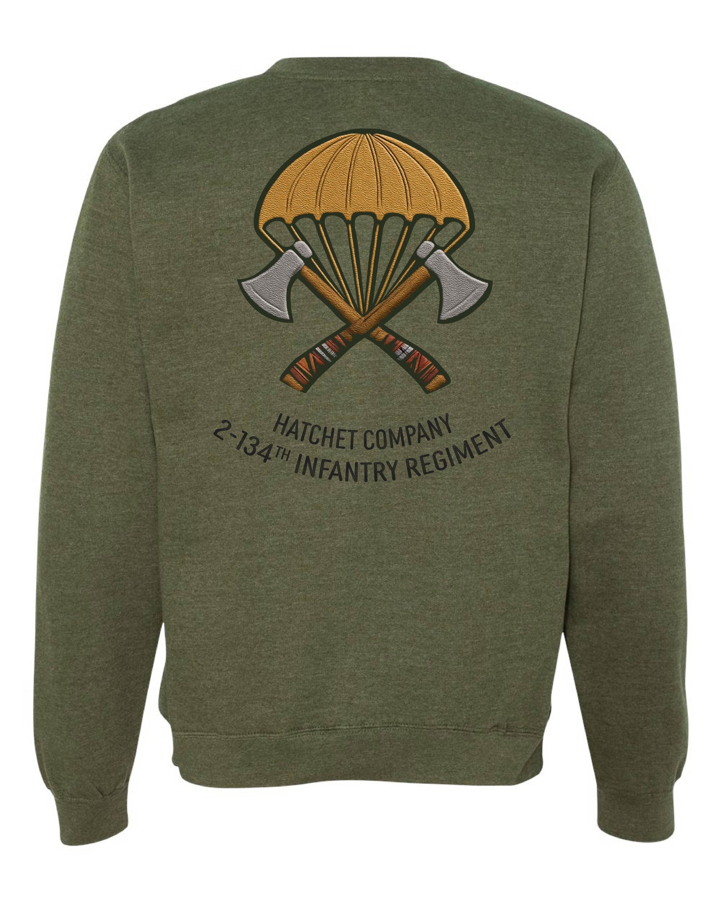 2-134th Infantry Hatchet Co Sweatshirts
