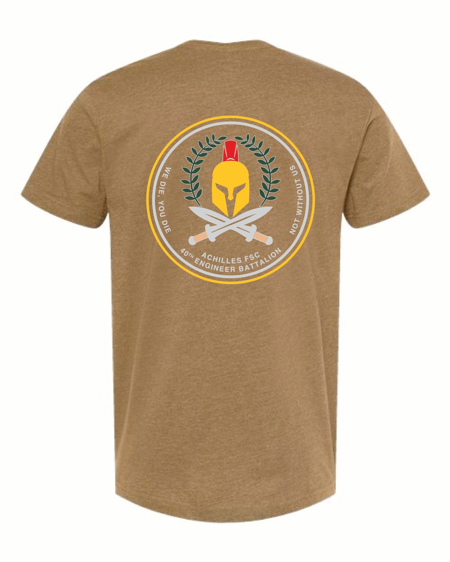 40th Engineer Battalion "Achilles FSC" Shirts