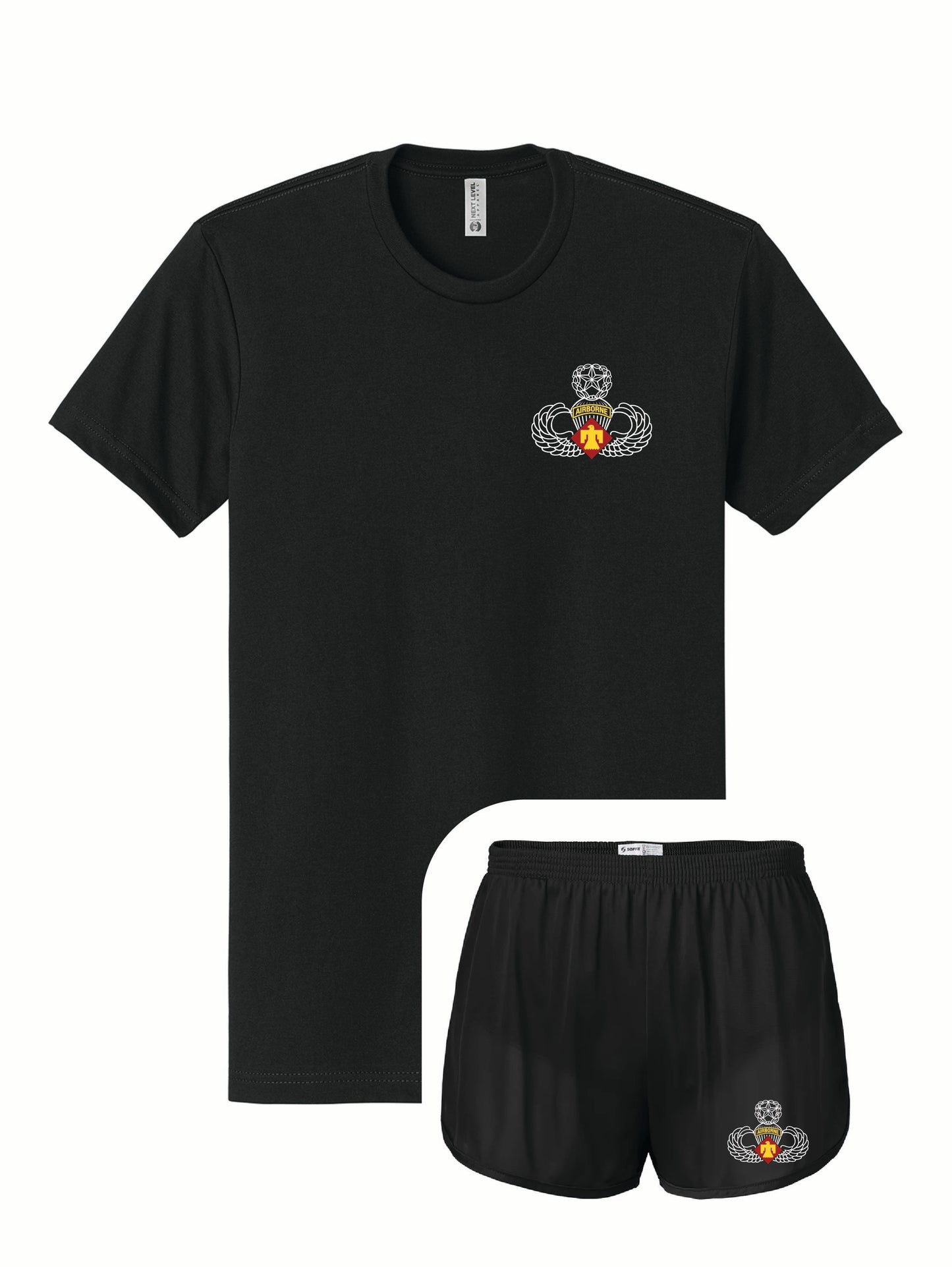 45th Airborne Division PT Gear | T-Shirt + Silkies