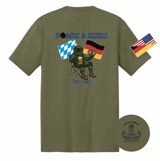 702D EOD Company – Bombs & Beers T-Shirt