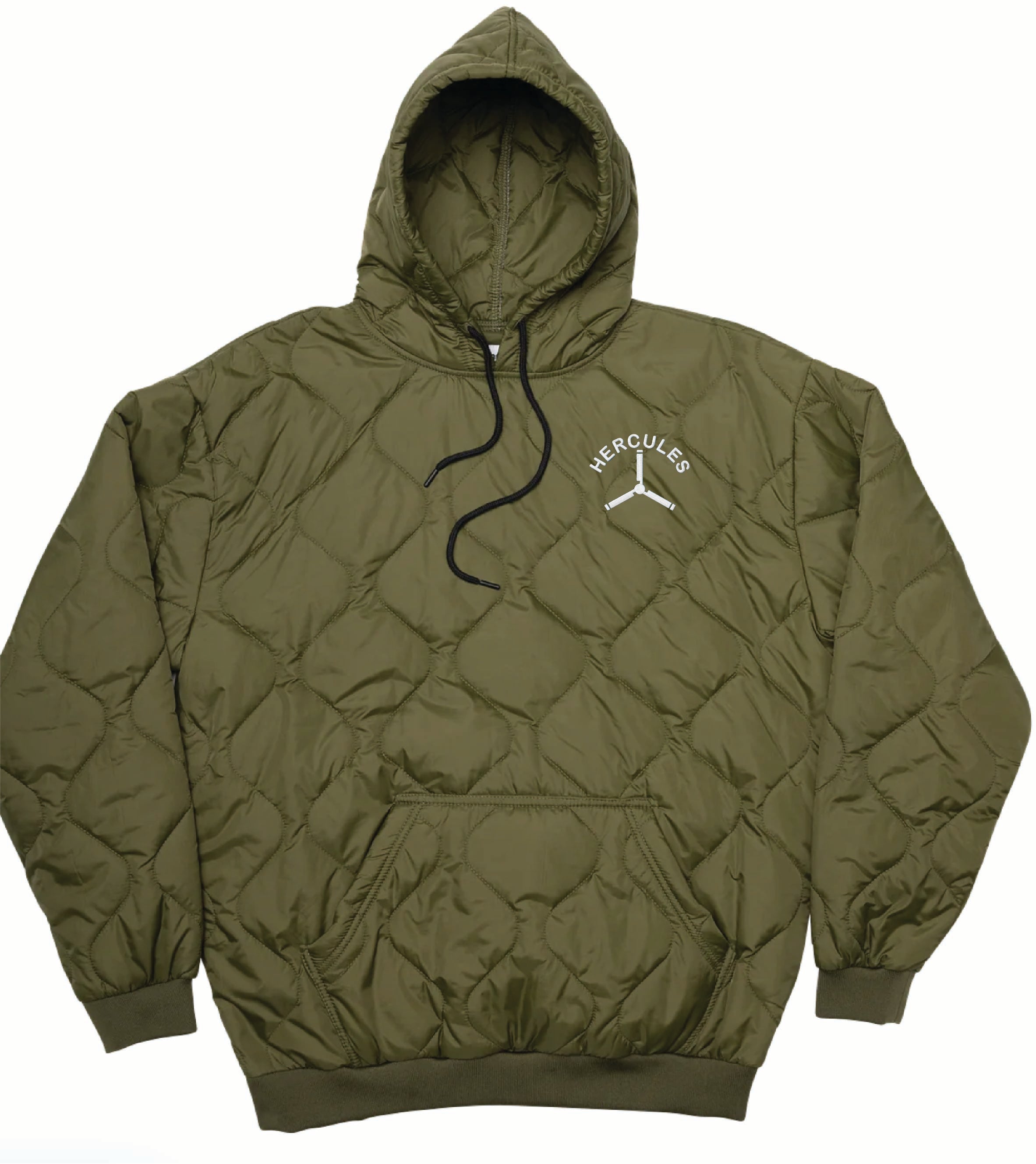 B Co, 2-3 AVN “Hercules” Embroidered Woobie Pullover Hoodie – F