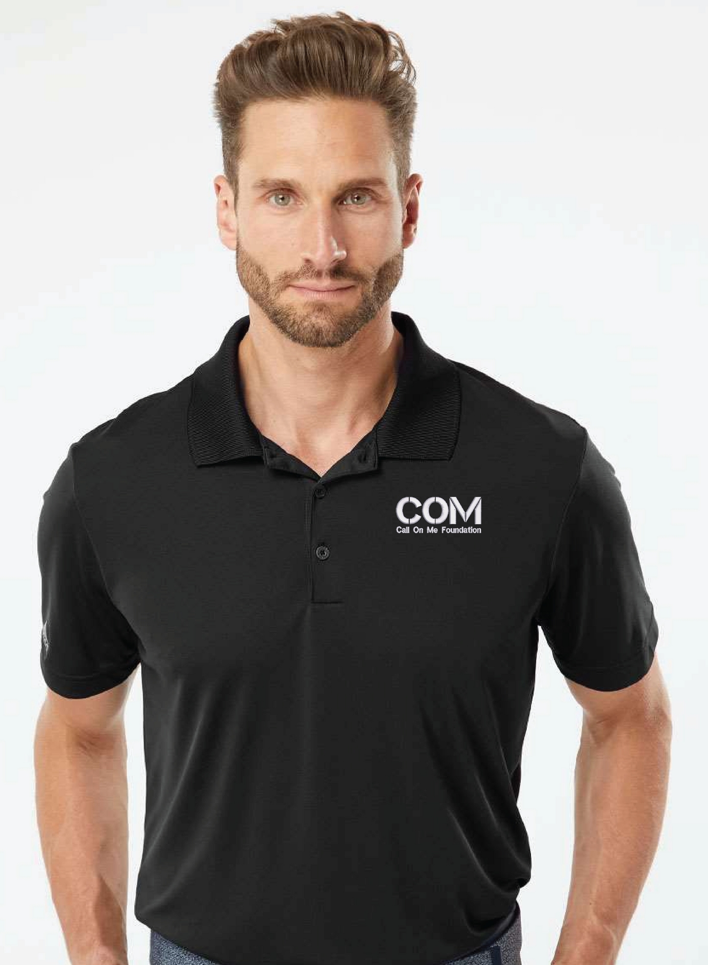 COM Foundation Embroidered Adidas Performance Polo