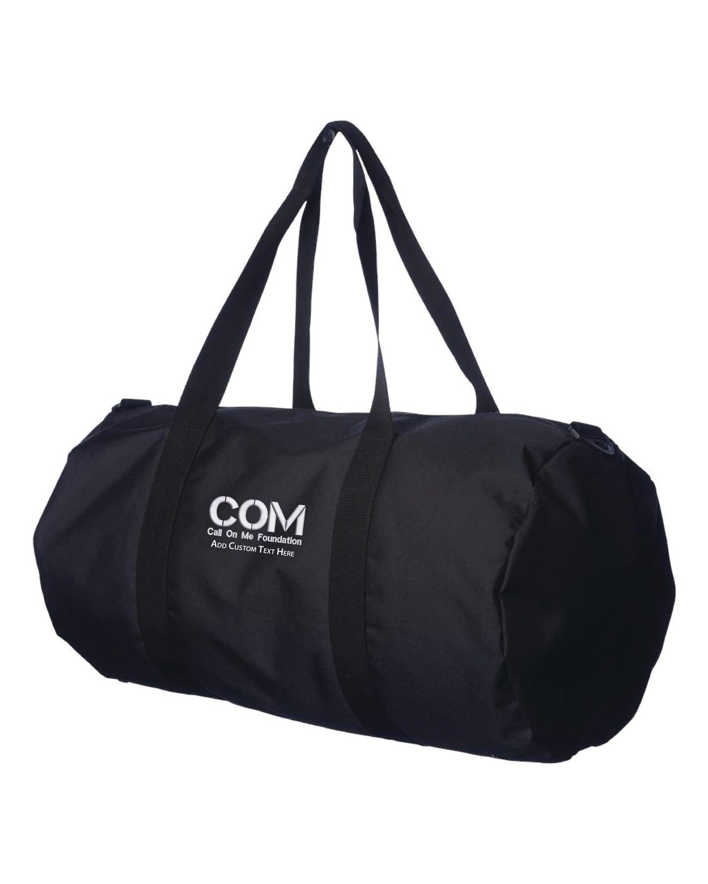 The Call on Me Foundation Embroidered Duffle Bag | Customizable