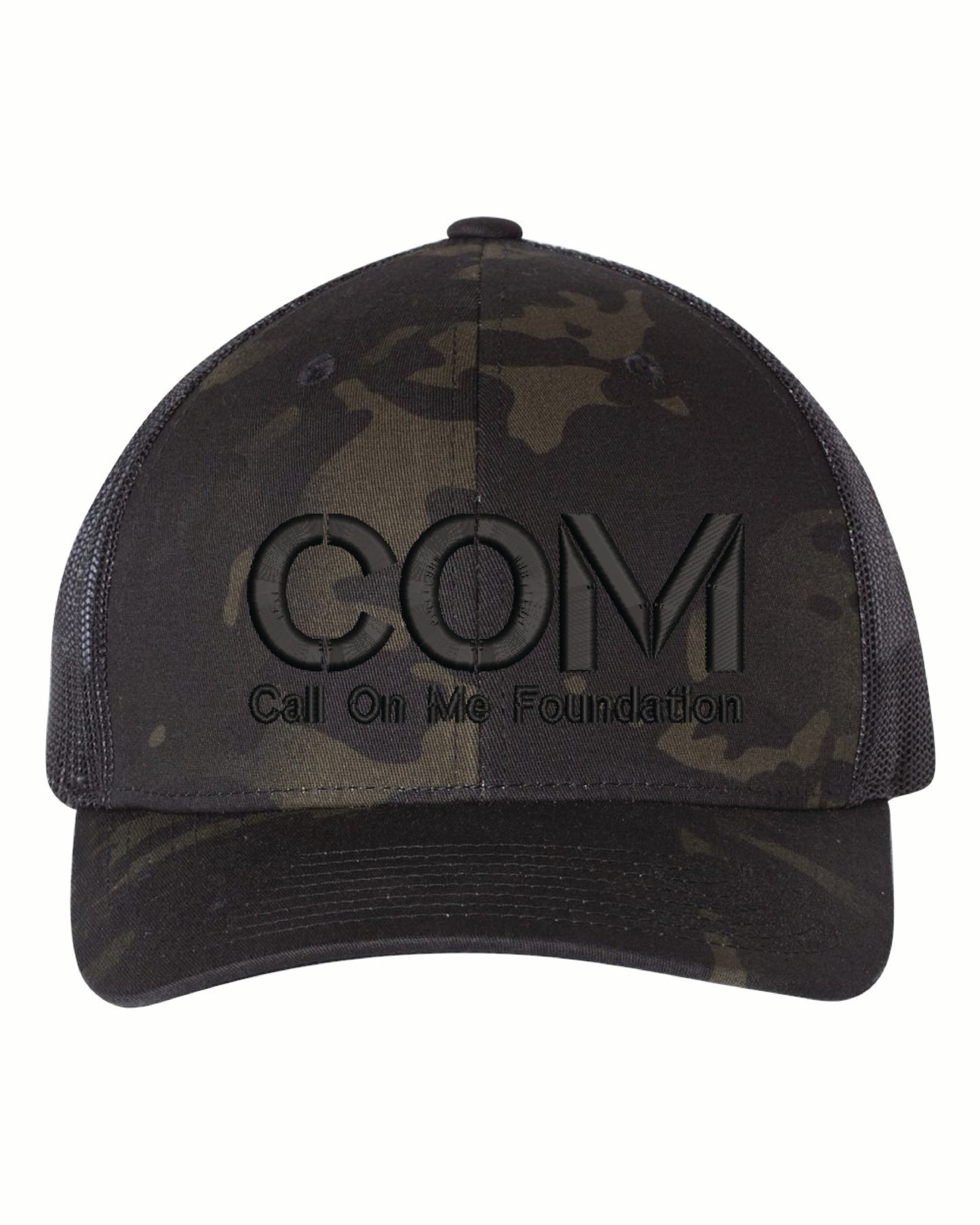 COM Foundation Retro Trucker Hat – Curved Brim