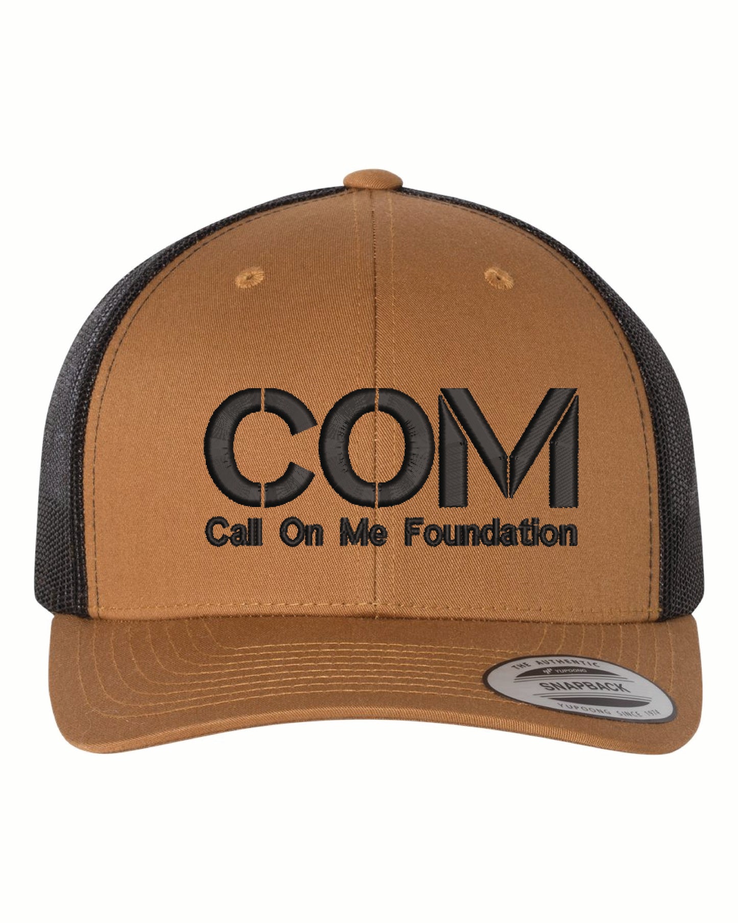 COM Foundation Retro Trucker Hat – Curved Brim