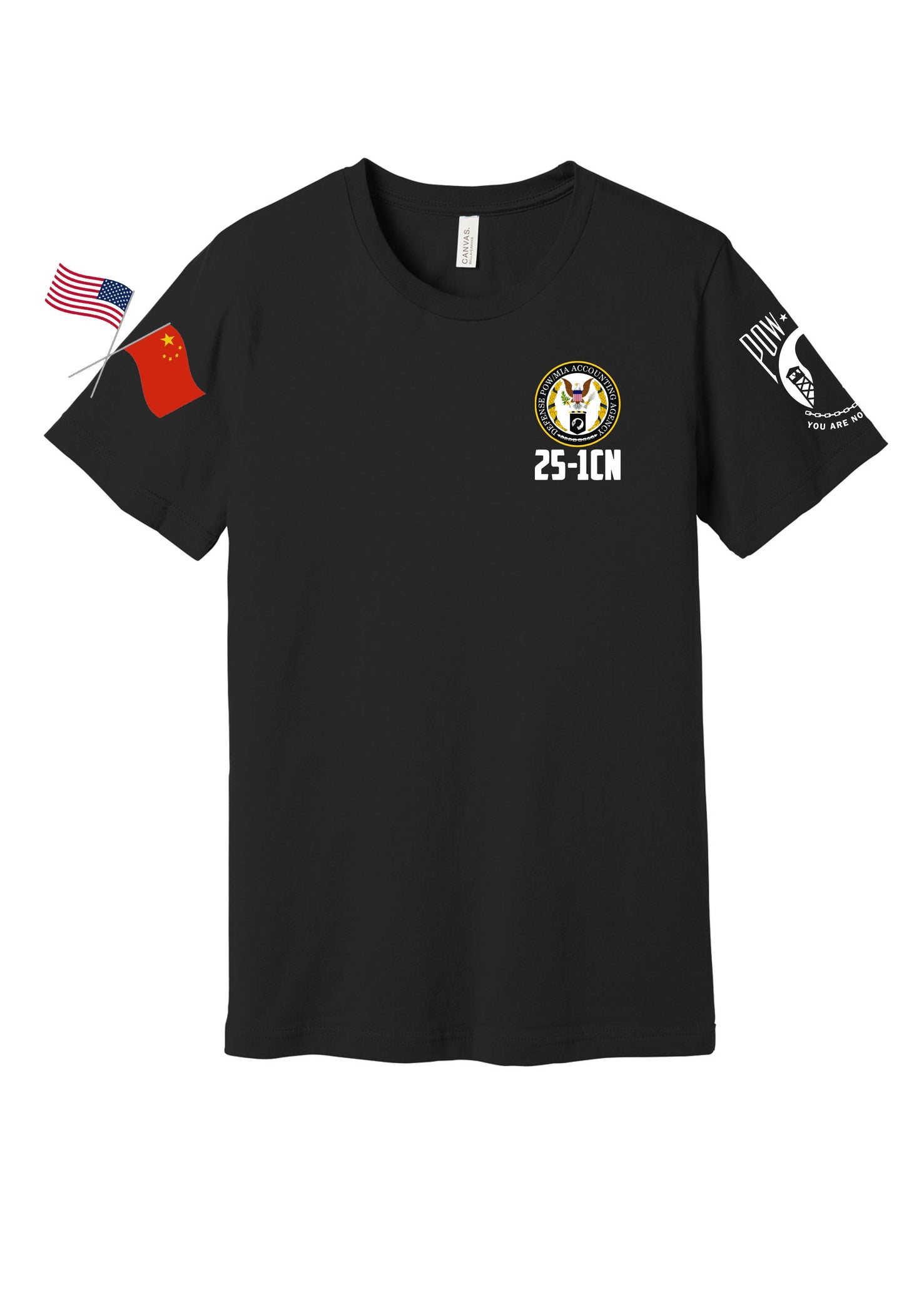 DPAA 25-1CN China Mission T-Shirt + Sweatshirt