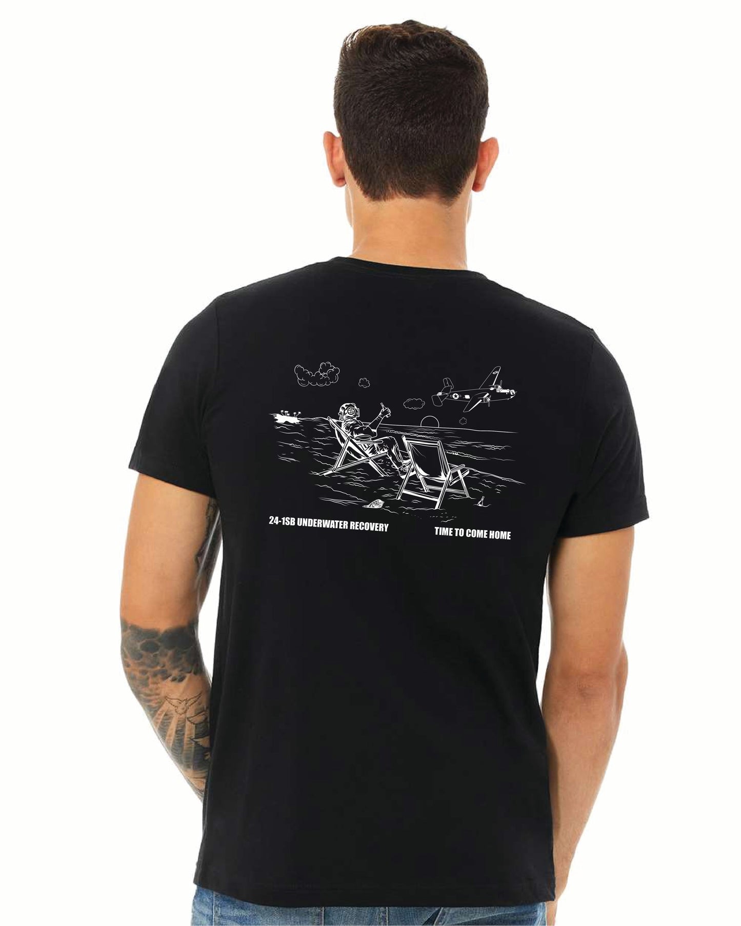 24-1SB Underwater Recovery "Time to Come Home" T-Shirt