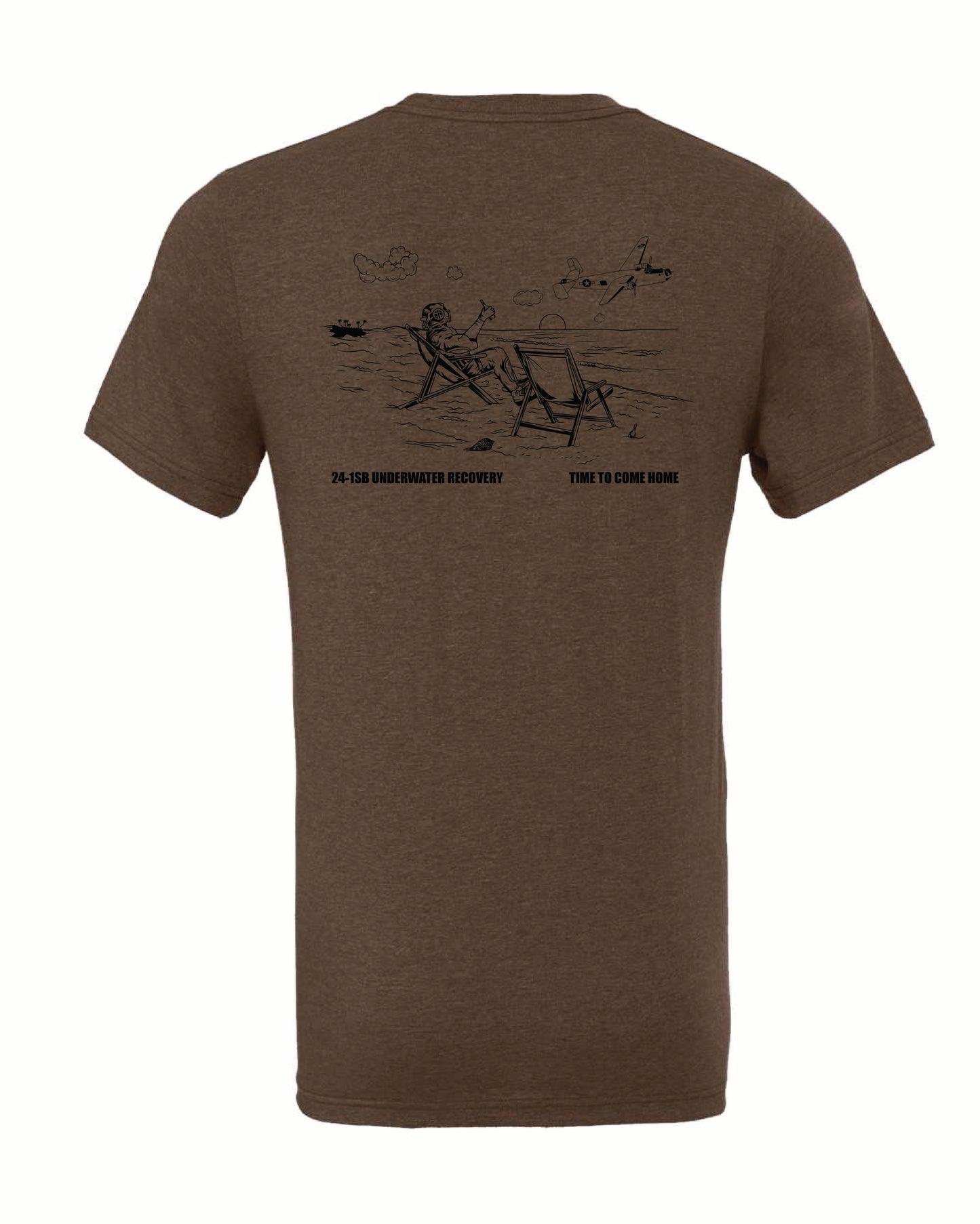 24-1SB Underwater Recovery "Time to Come Home" T-Shirt