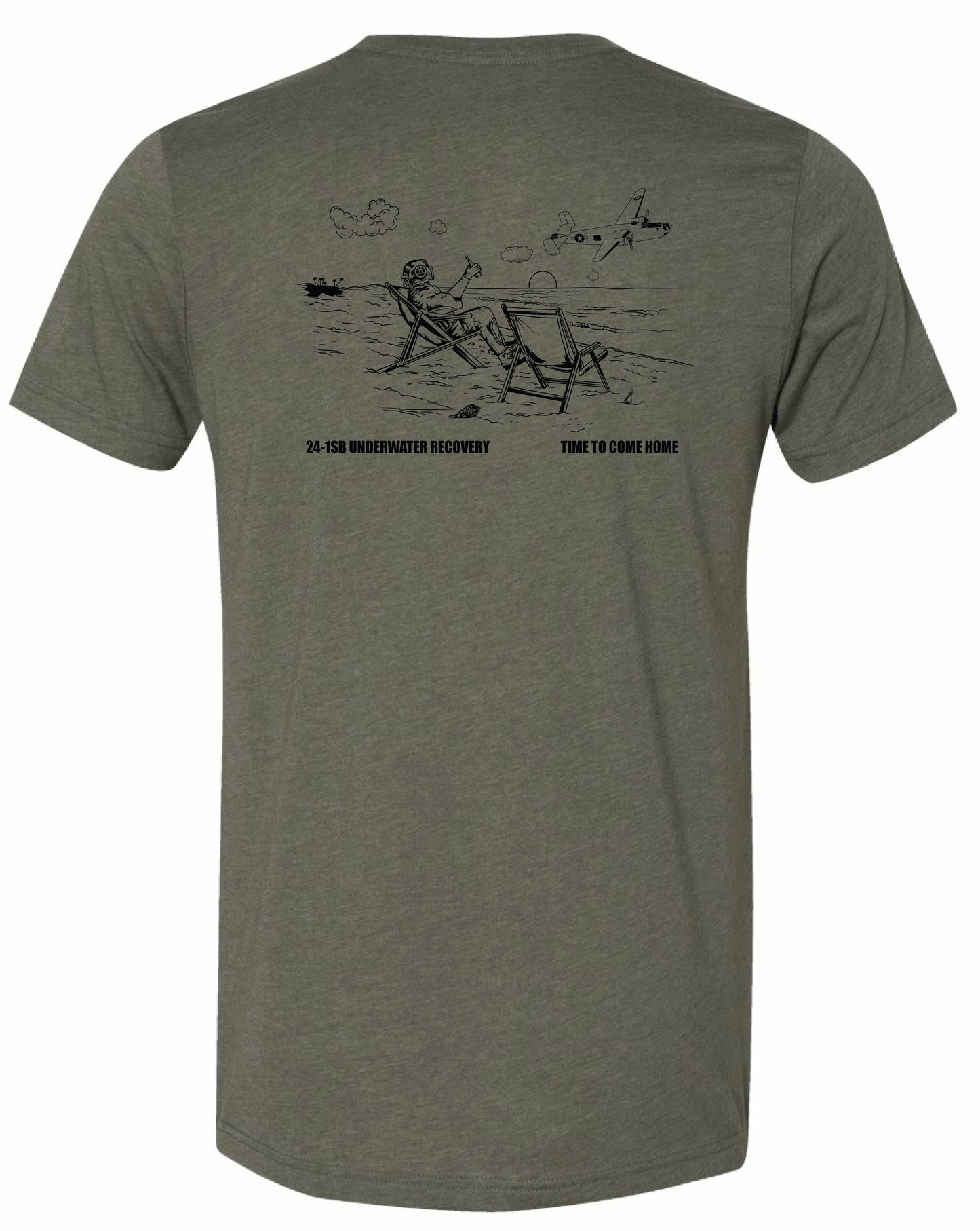 24-1SB Underwater Recovery "Time to Come Home" T-Shirt