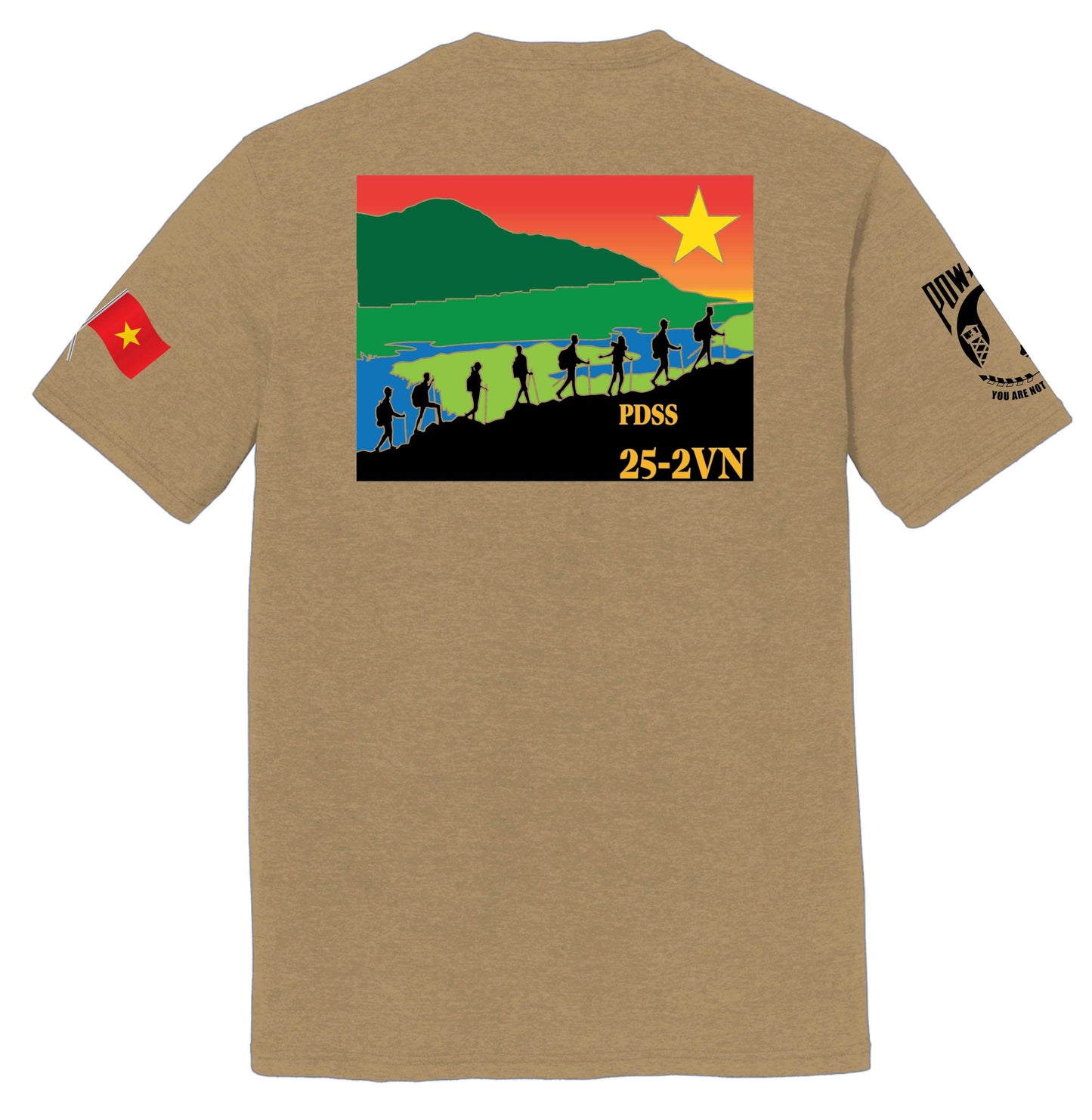 DPAA Vietnam 25-2VN 8- People Mission T-Shirt + Hooded Sweatshirt