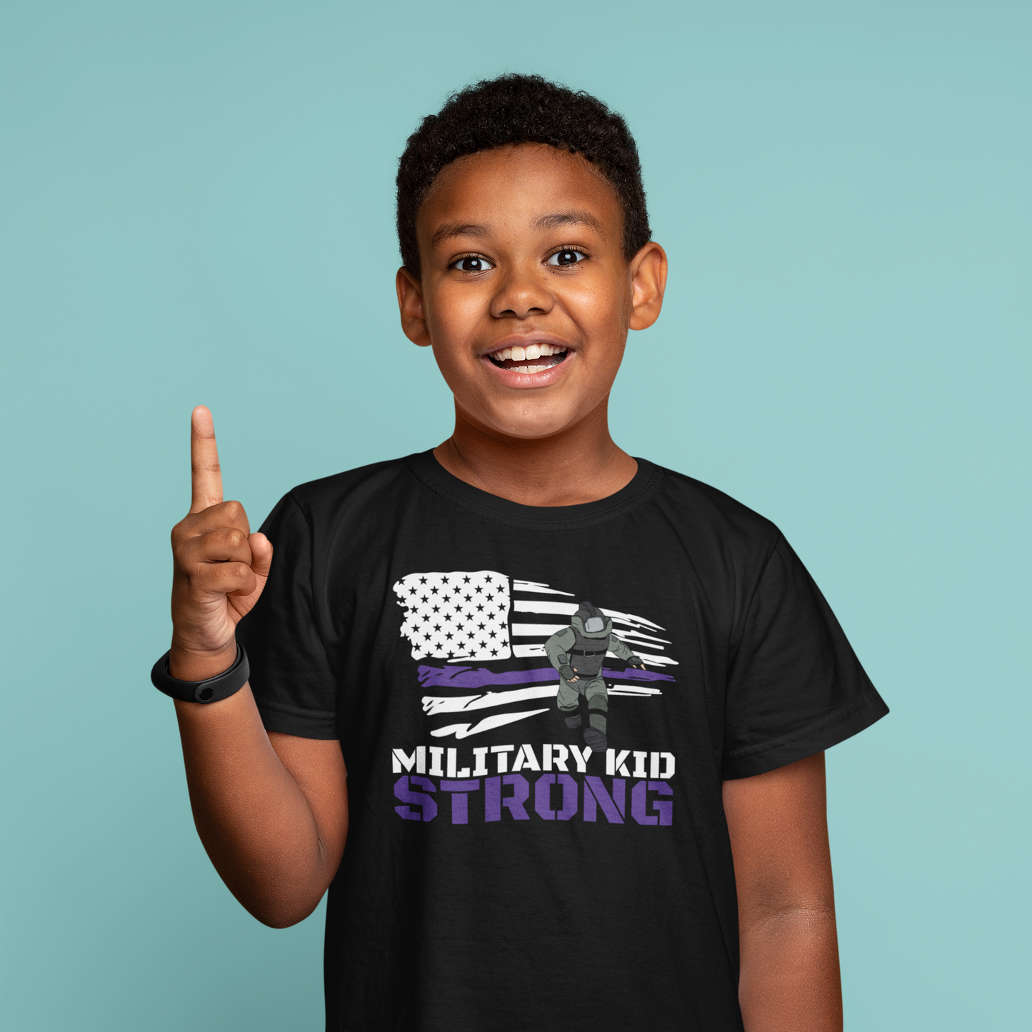 Military Kid Strong Shirt | Bomb Tech Kid | EOD Kid Tee | Lots of colors available