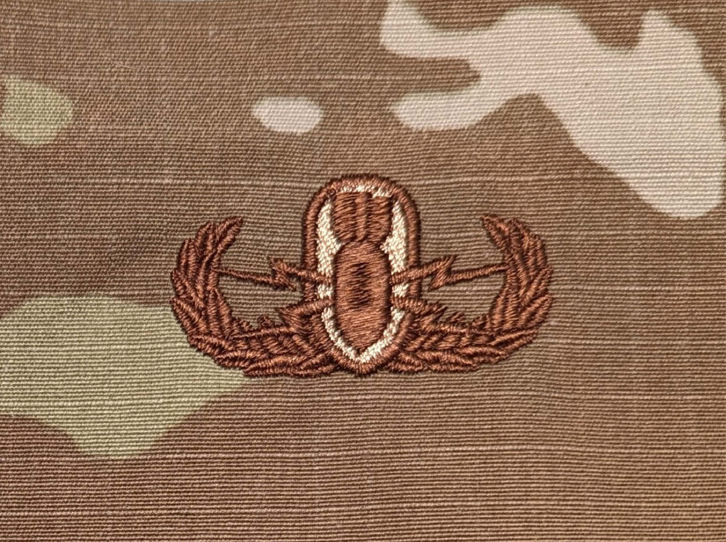 USAF EOD Badge OCP Uniform Patch | Precision-Sewn