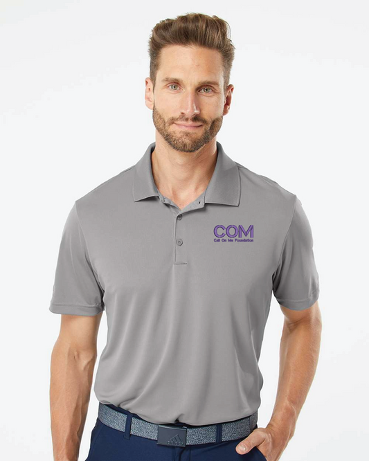 COM Foundation Embroidered Adidas Performance Polo