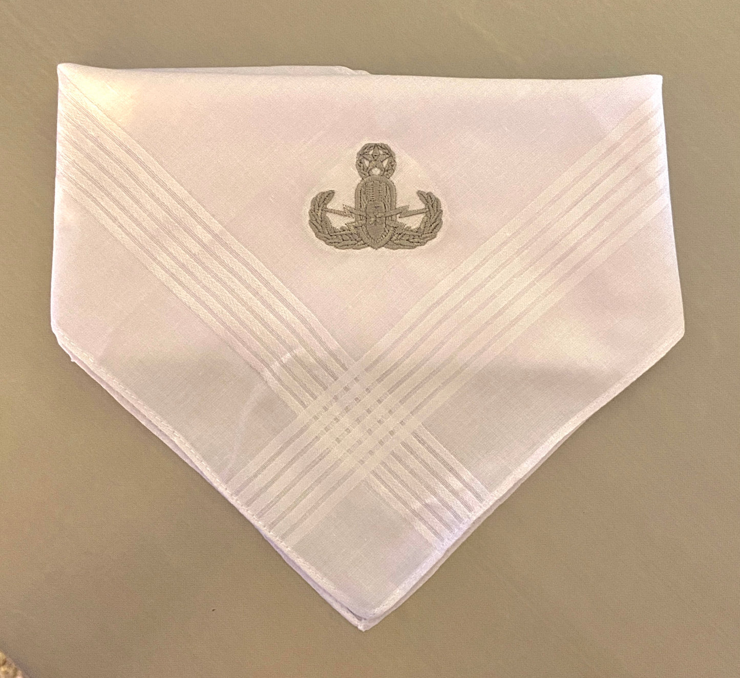 EOD Crab Embroidered Handkerchief