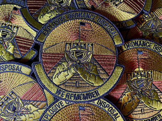 Spangdahlem EOD Memorial Patch | Embroidered