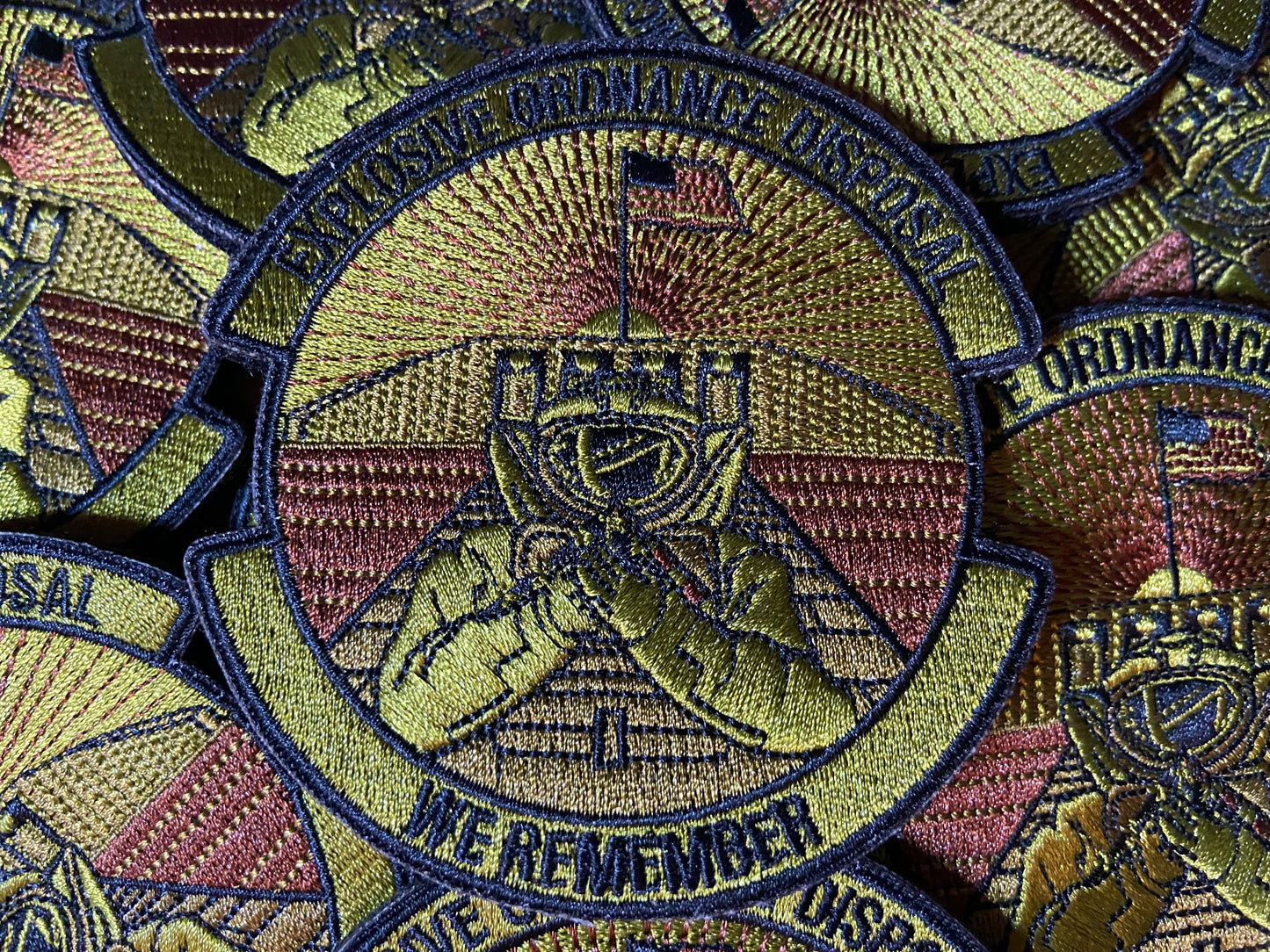 Spangdahlem EOD Memorial Patch | Embroidered