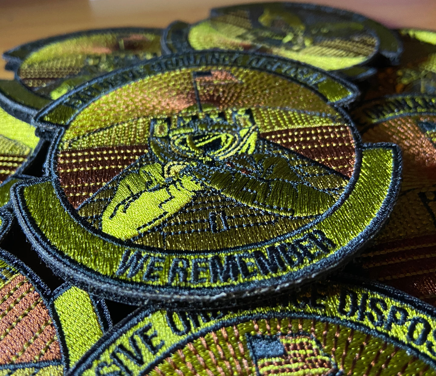 Spangdahlem EOD Memorial Patch | Embroidered