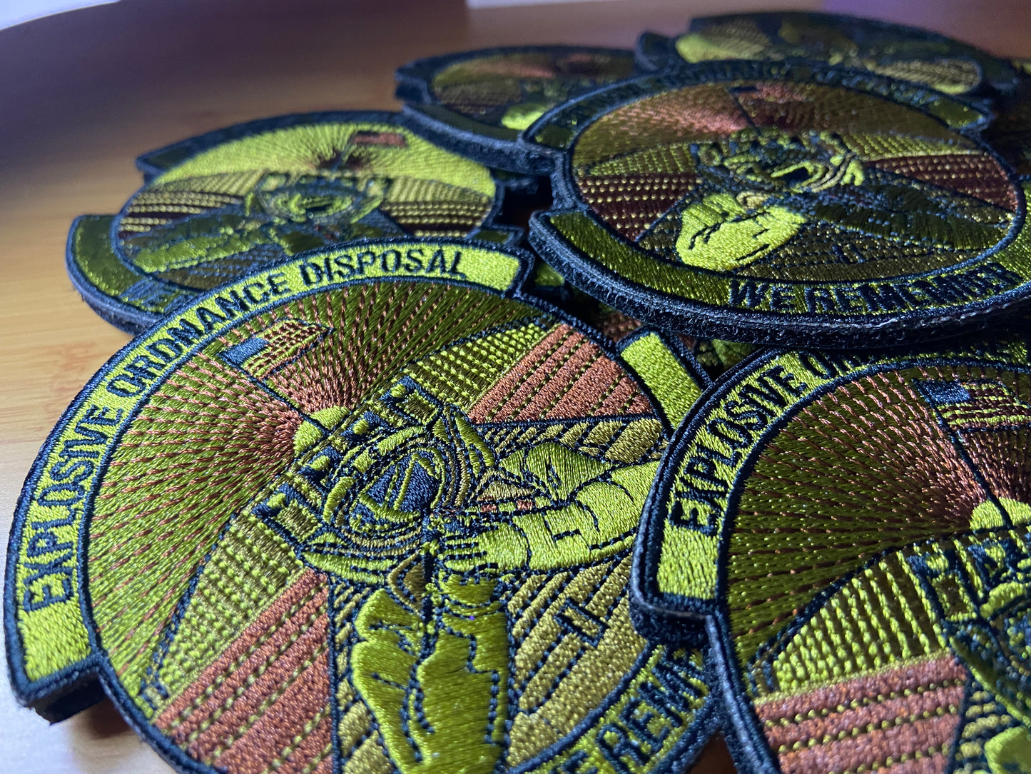 Spangdahlem EOD Memorial Patch | Embroidered