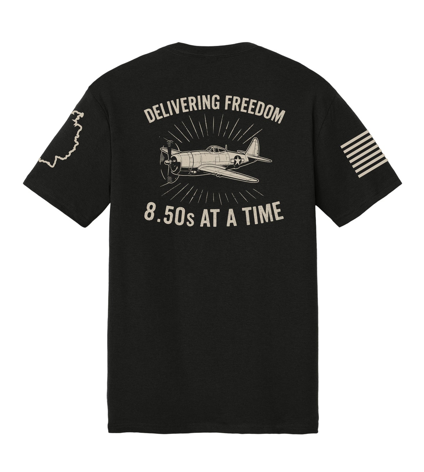DPAA 25-11 DE RT Mission .50 Caliber T-Shirt + Hooded Sweatshirt