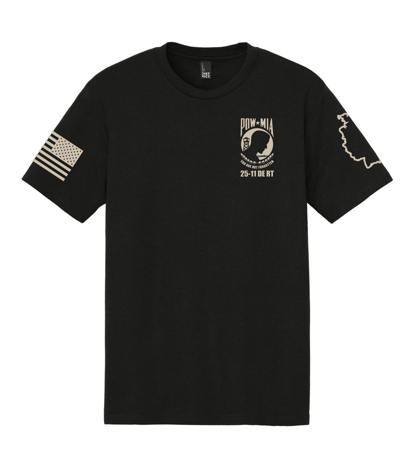 DPAA 25-11 DE RT Mission .50 Caliber T-Shirt + Hooded Sweatshirt