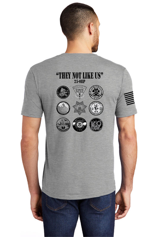 K9 Class 25-08P Training Tee – “They Not Like Us”