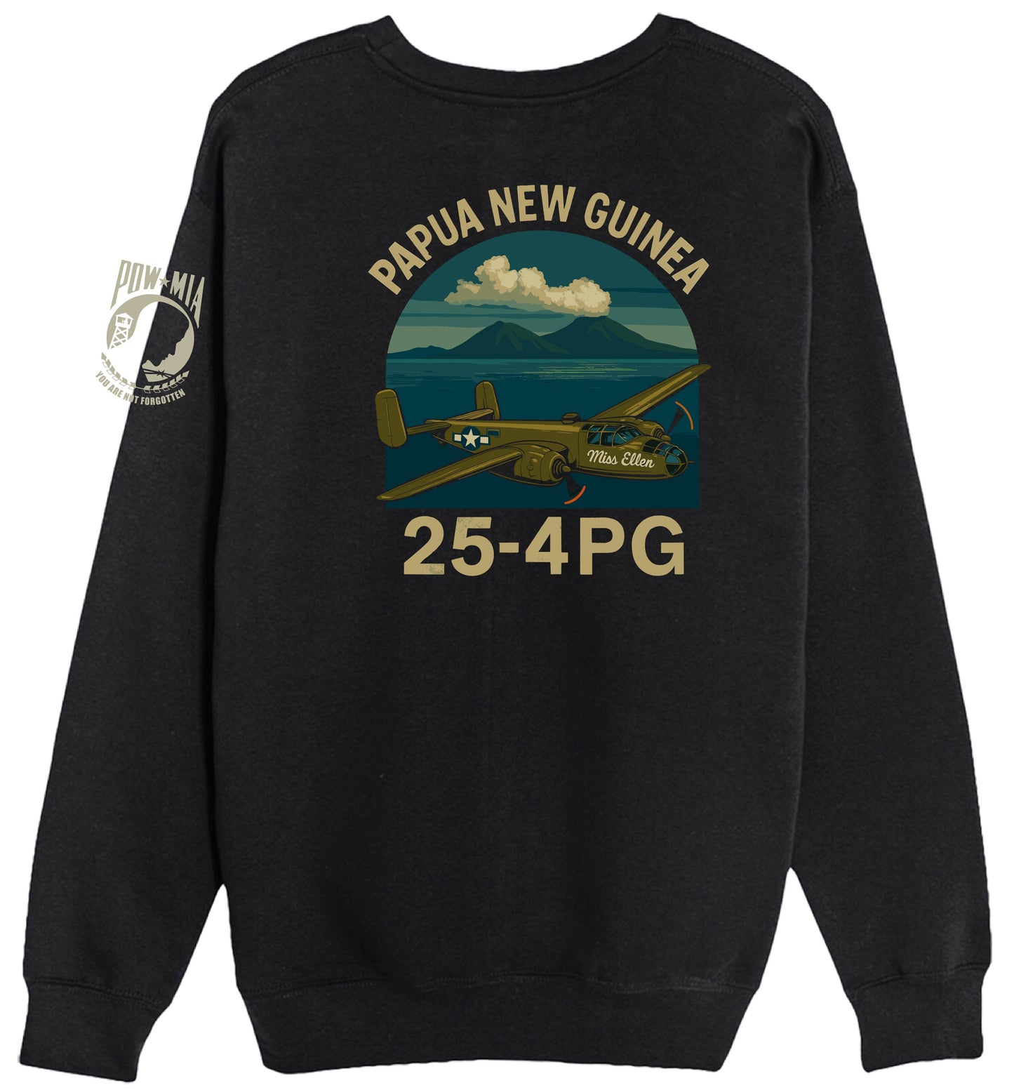 DPAA 25-4PG Papua New Guinea T-Shirt + Sweatshirt