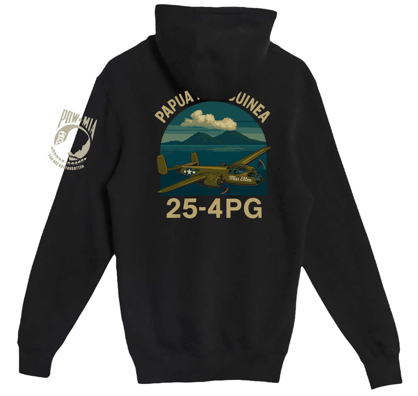 DPAA 25-4PG Papua New Guinea T-Shirt + Sweatshirt