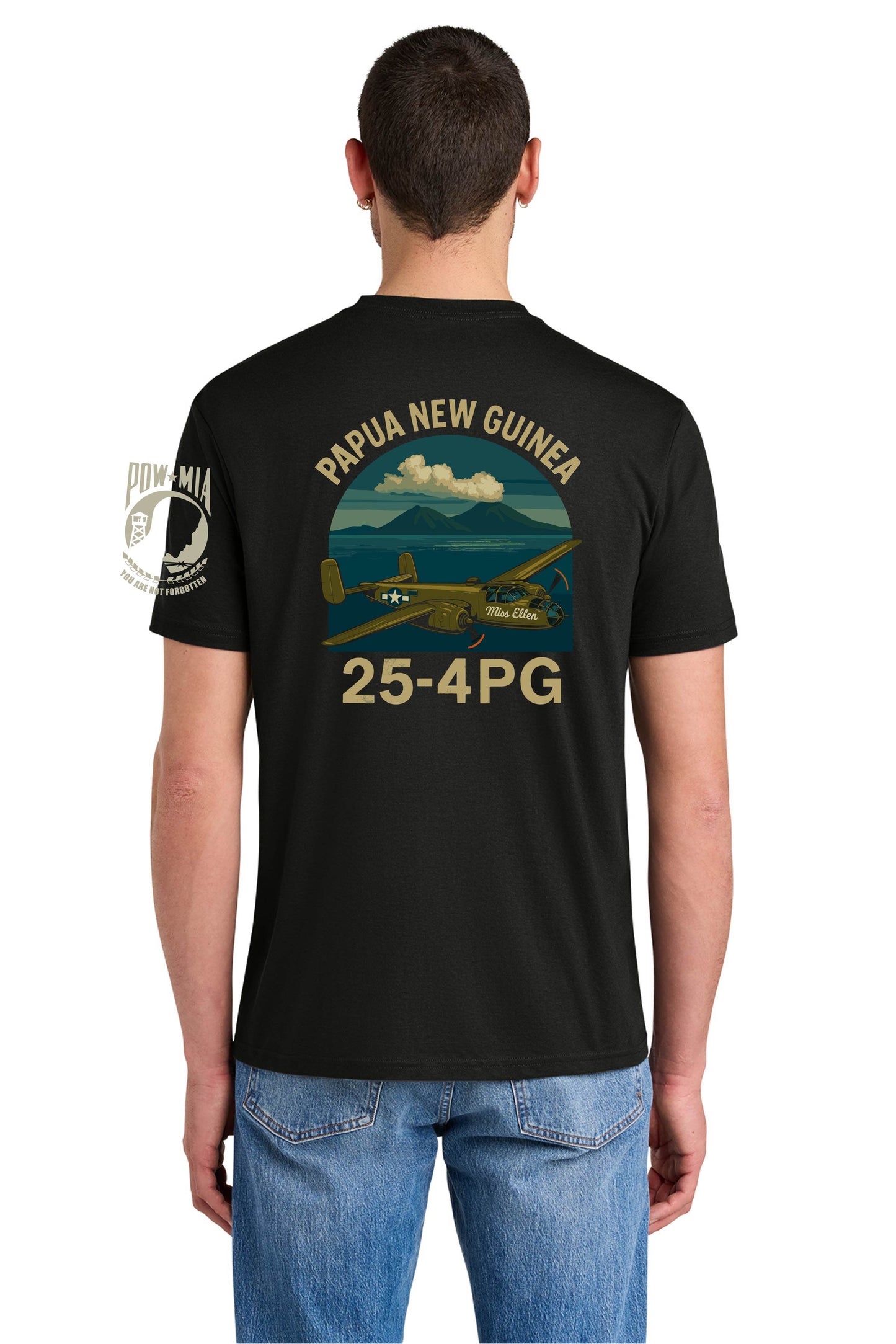 DPAA 25-4PG Papua New Guinea T-Shirt + Sweatshirt