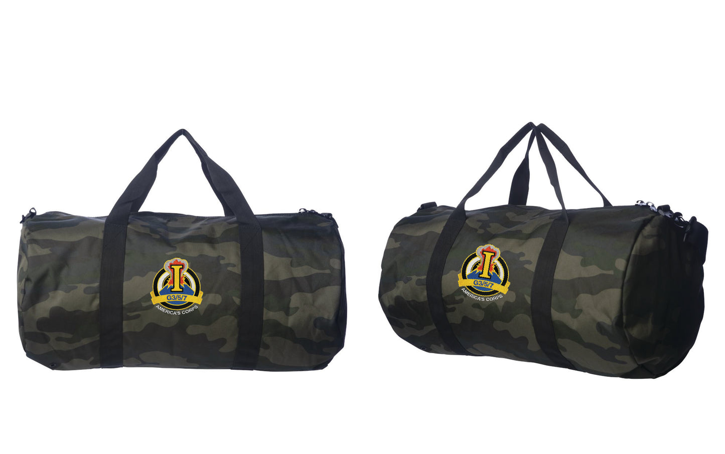 America's Corps G3/5/7 Embroidered Duffle Bag | Customizable