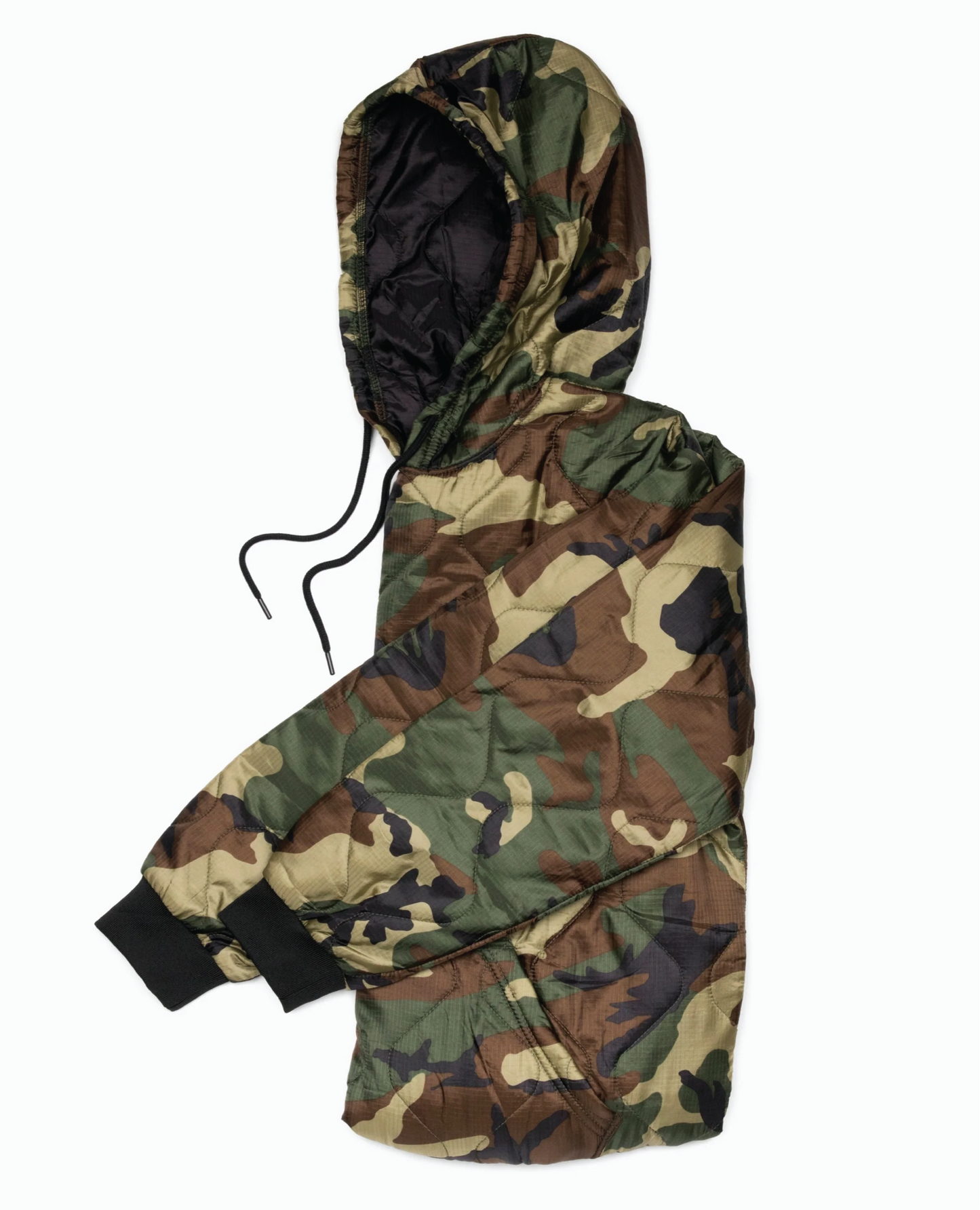 SETAF-AF Crest Embroidered Woobie Pullover Hoodie