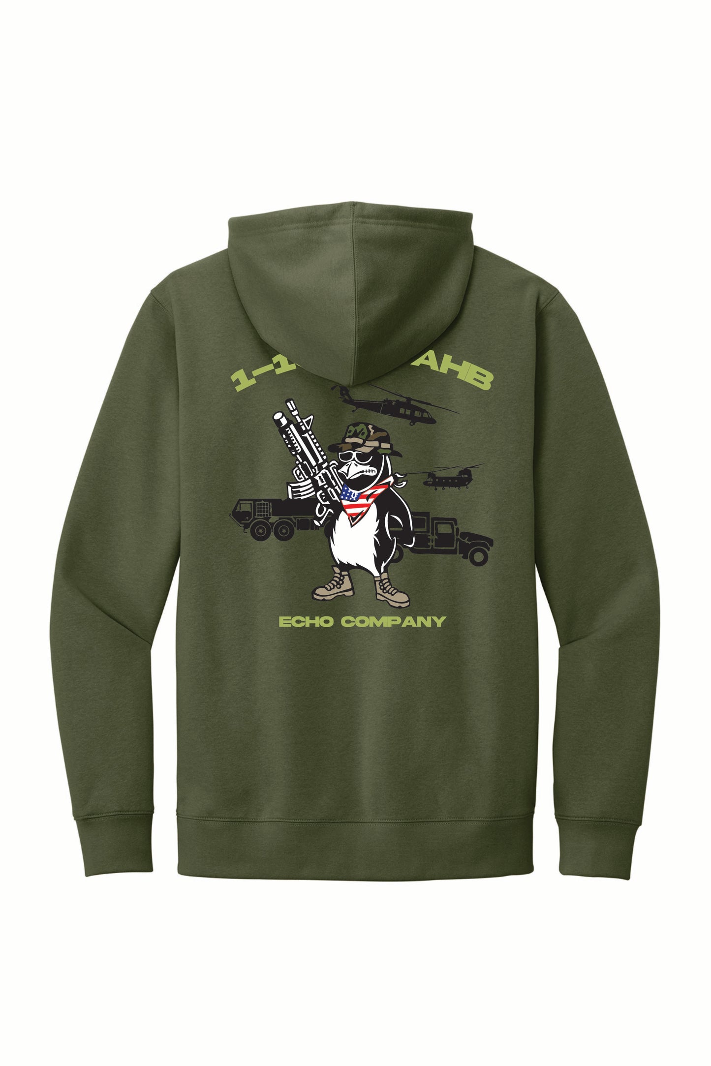 1-106th AHB Echo Company Midweight Hoodie