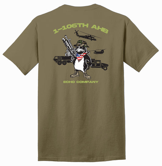 1-106th AHB Echo Company T-Shirt