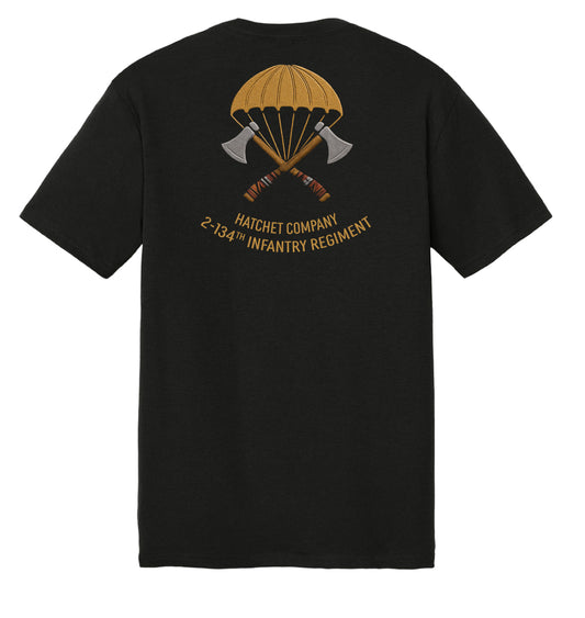 2-134th Infantry Hatchet Co Tees