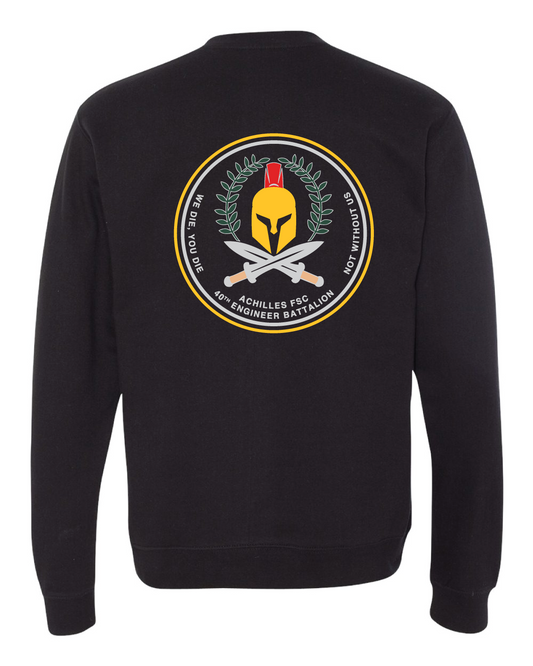 40th Engineer Battalion "Achilles FSC" Sweatshirt