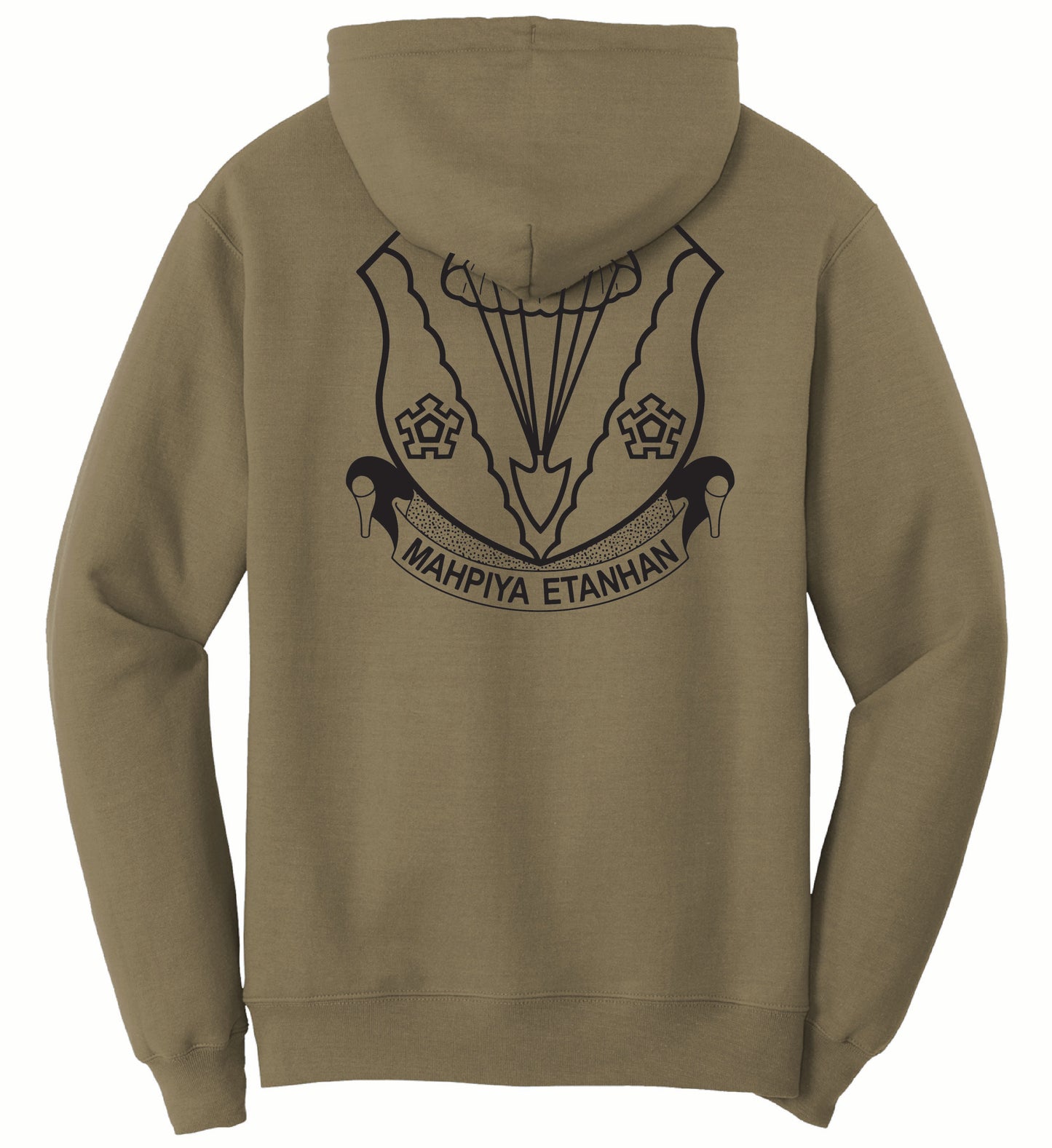 45th Airborne Division Gear | 1-Color Print T-Shirt + Hoodie