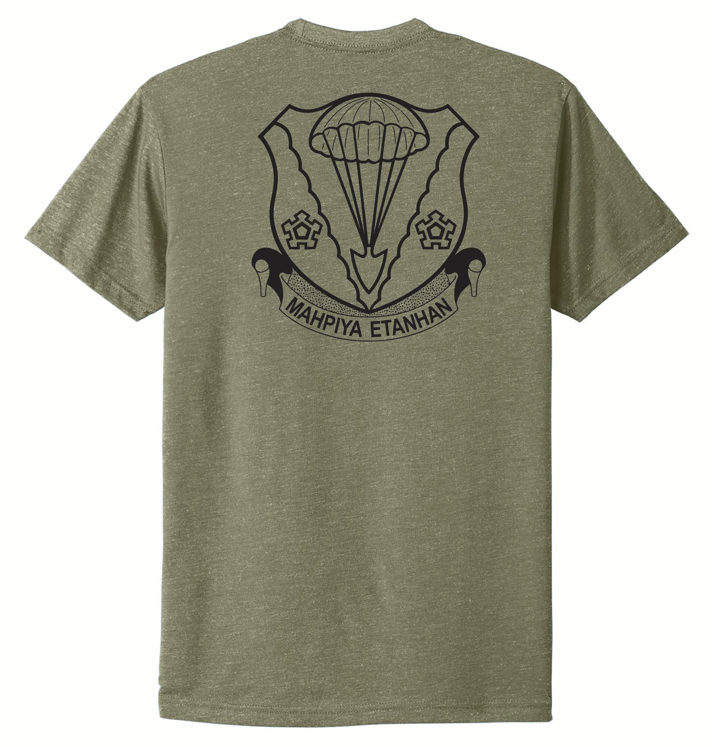 45th Airborne Division Gear | 1-Color Print T-Shirt + Hoodie