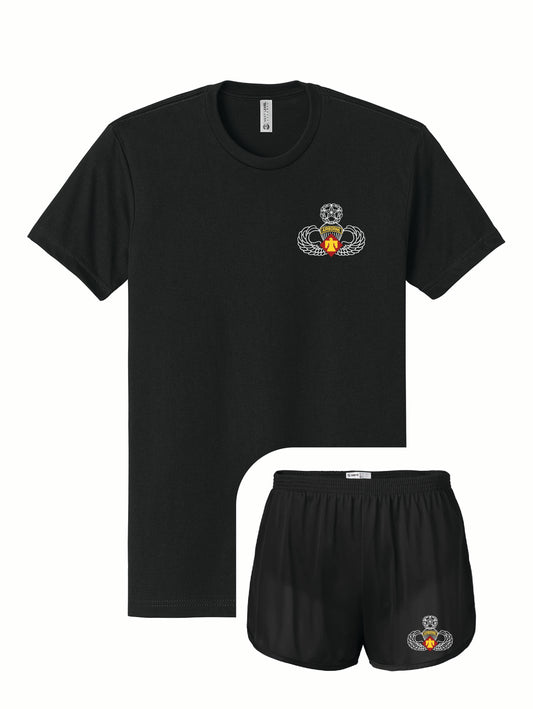 45th Airborne Division PT Gear | T-Shirt + Silkies