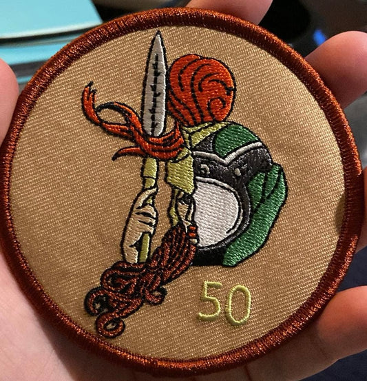 50 Years of Women in EOD Patch | Embroidered