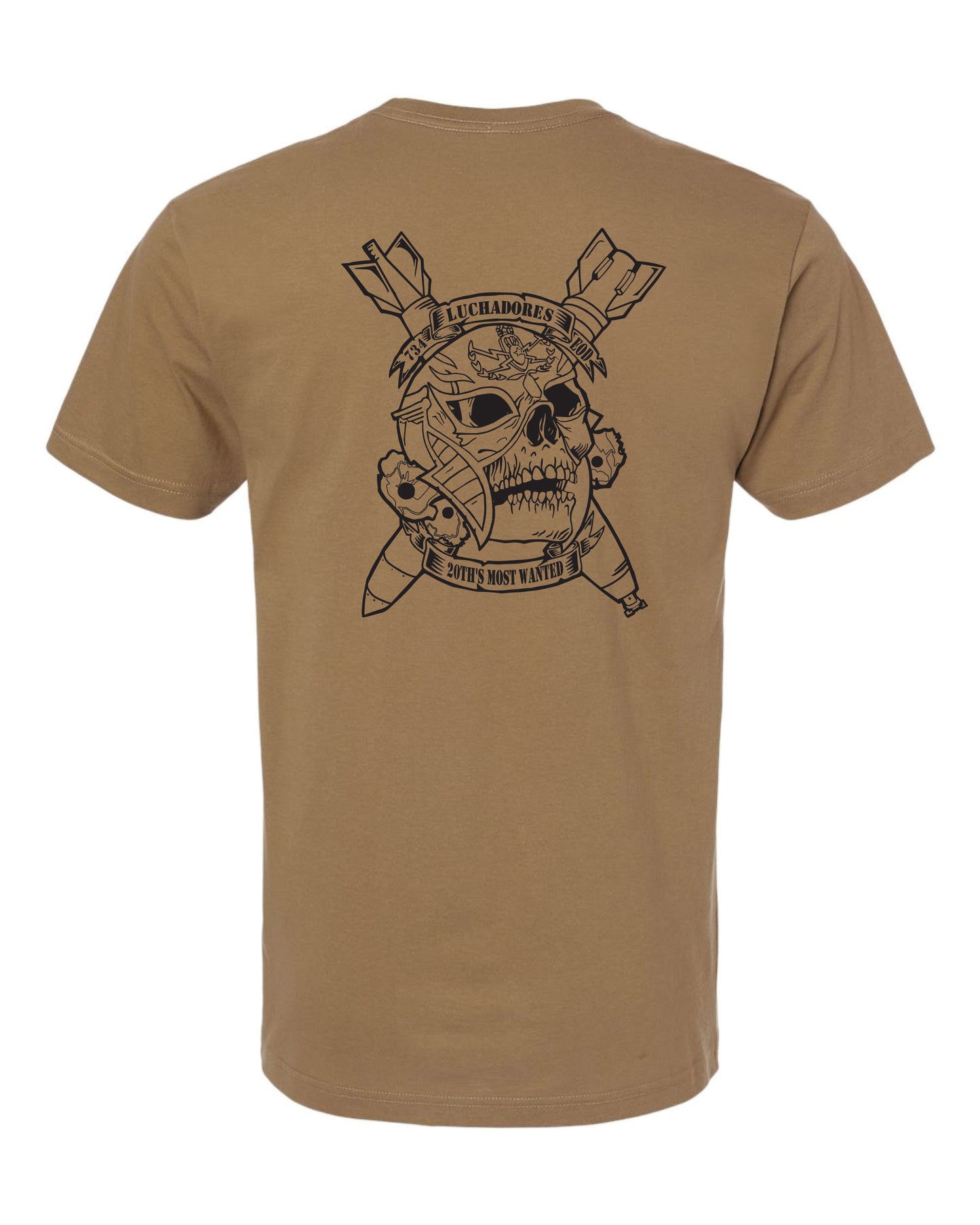 Fort Bliss 734th EOD "20th's Most Wanted" Shop Shirts