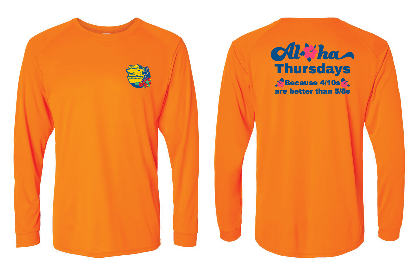 Aloha Thursday - High Visibility - Long Sleeve Rash Guard UPF50+