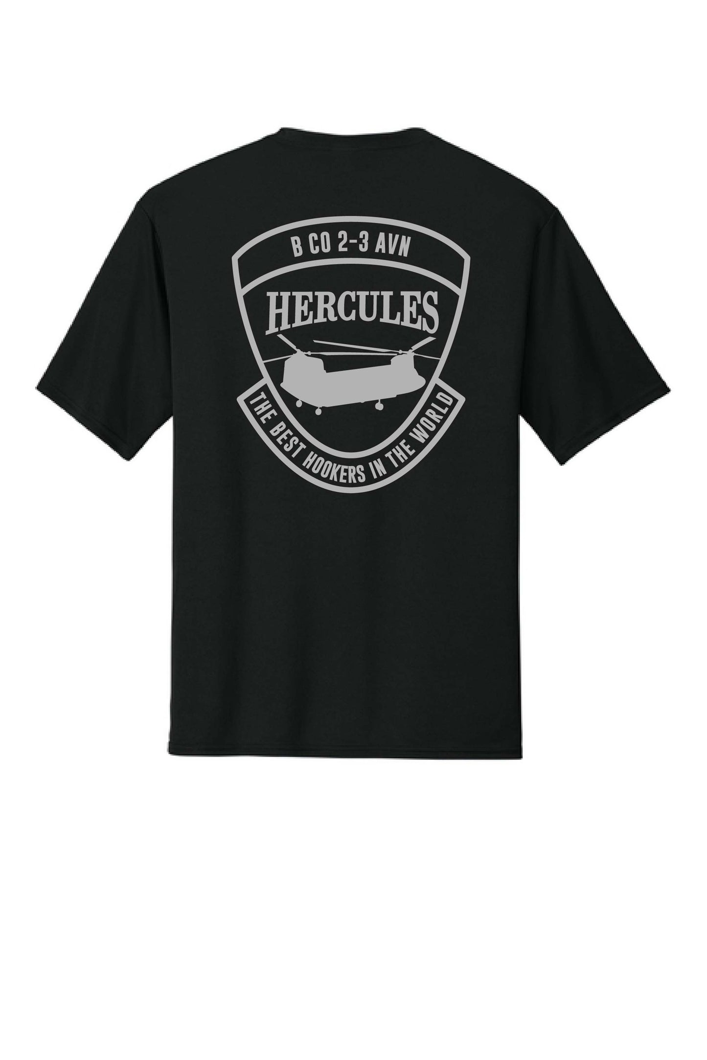B Co 2-3 AVN “Hercules” T-Shirts | One-Color Design