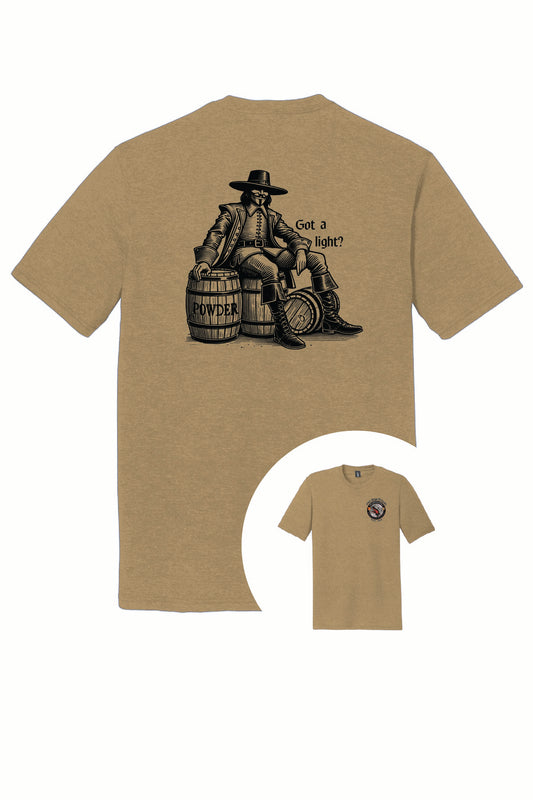 All the Way 82: SSG Brian Michael Reed Memorial Guy Fawkes T-Shirt