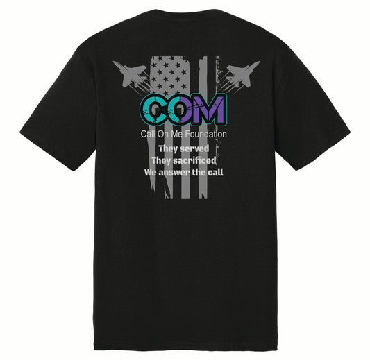 COM Foundation Planes & Flag Mission Support Tee