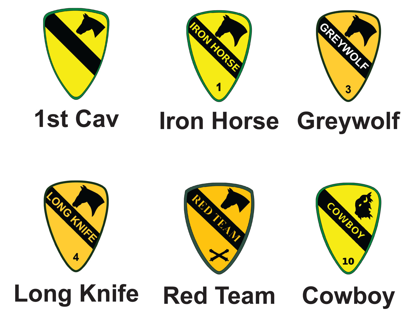 US Army Cavalry Patch Embroidered Woobie Pullover Hoodie