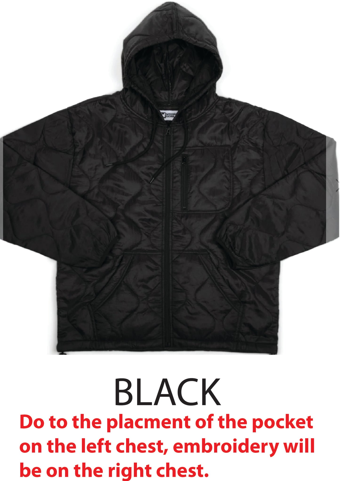 Custom Embroidered Woobie Zip-up 2.0 Hoodie