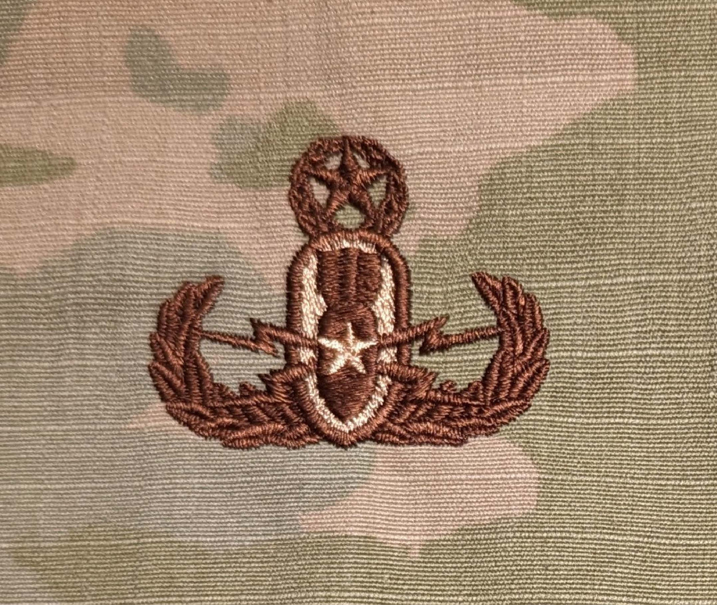 USAF EOD Badge OCP Uniform Patch | Precision-Sewn