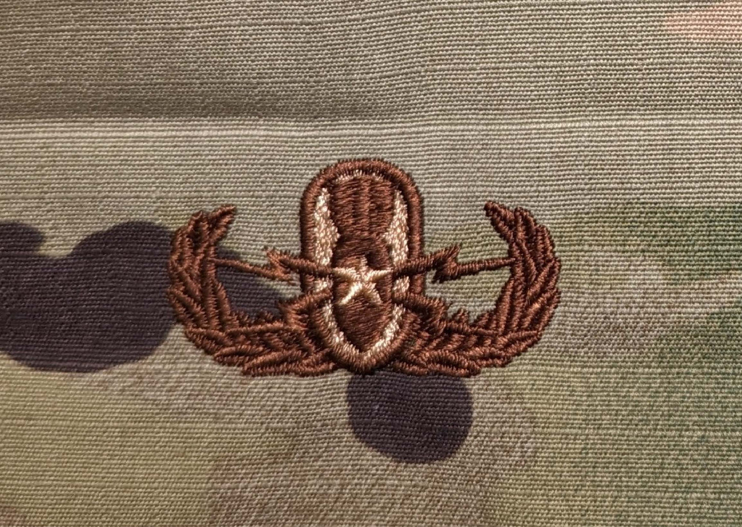 USAF EOD Badge OCP Uniform Patch | Precision-Sewn