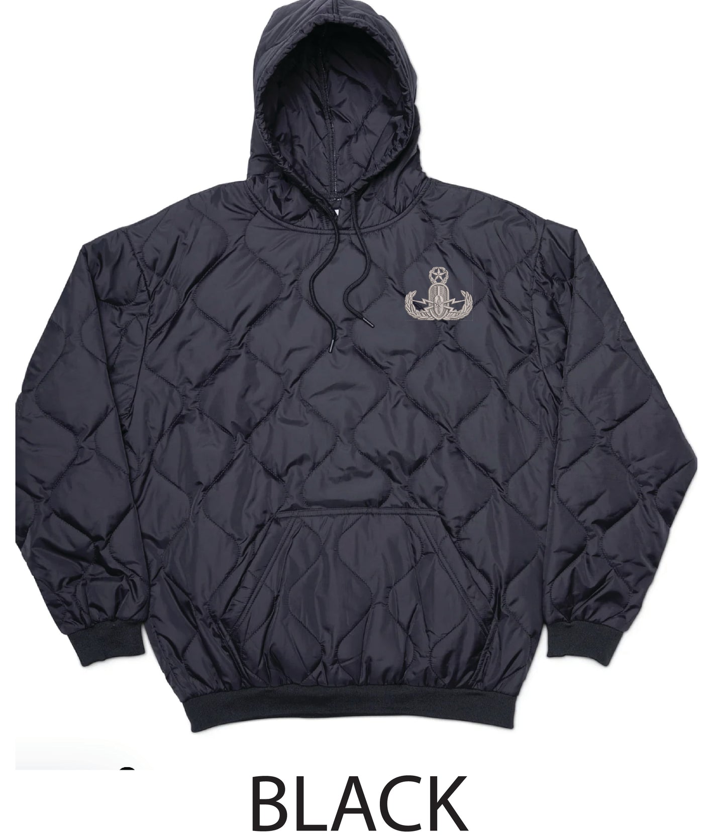 EOD/HDS Badge Embroidered Woobie Pullover Hoodie